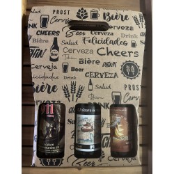 Boite à emporter 3 Bières "Normandes"