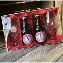 Coffret Bières "Blanche de Bruxelles Rosée"