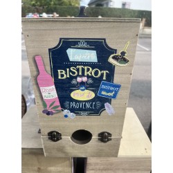 Boîte a cubi rosé Bistrot